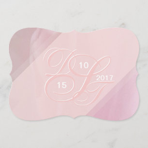 Orchid Blush Thank Reception Cards