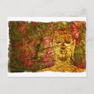 Orchid Buddha Postcard