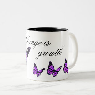 Orchid Butterfly Coffee Mug