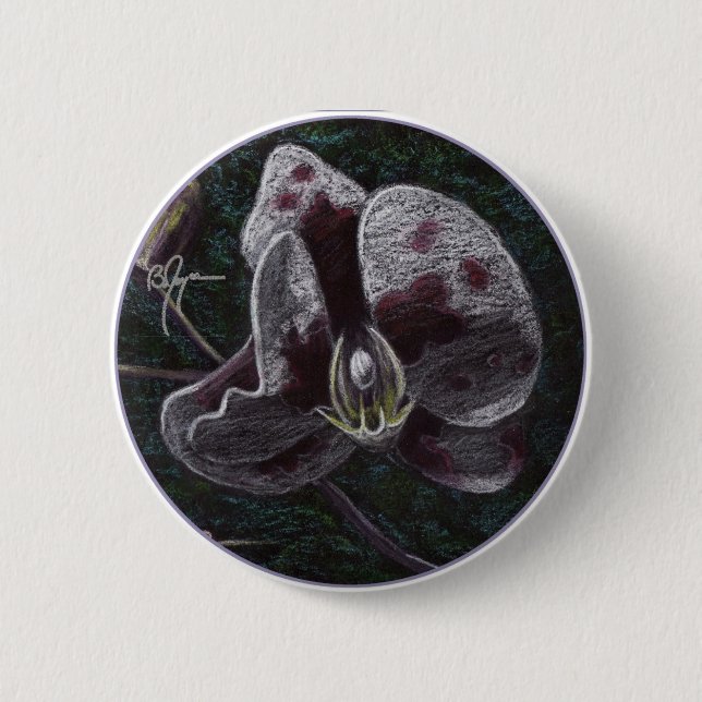 Orchid Button (Front)