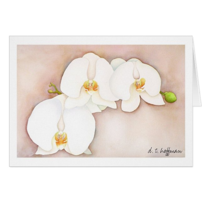 Orchid card (Front Horizontal)
