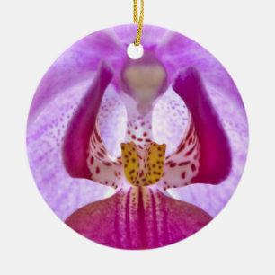 Orchid Ceramic Ornament