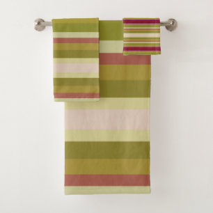 Orchid Coloured Towel Set