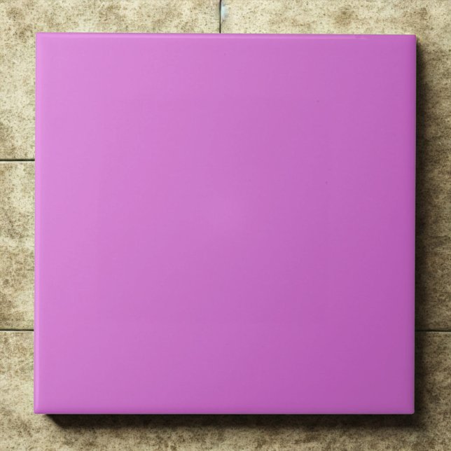Orchid #da70d6 Fresh, Vibrant, Easy to Maintain Ceramic Tile (Creator Uploaded)