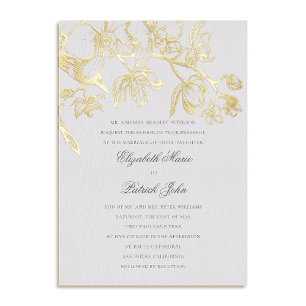 Orchid Dance Formal Classic Heirloom Ivory Wedding