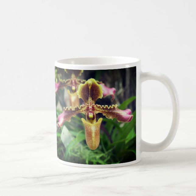 Orchid flower coffee mug (Right)