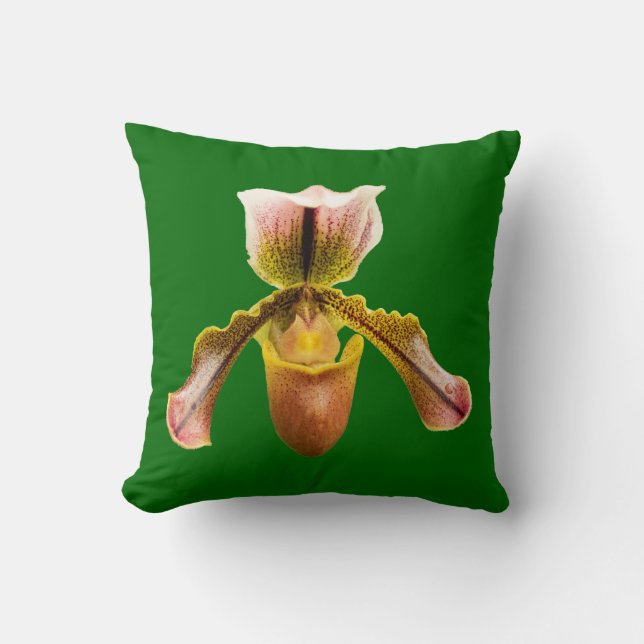 Orchid flower cushion (Front)