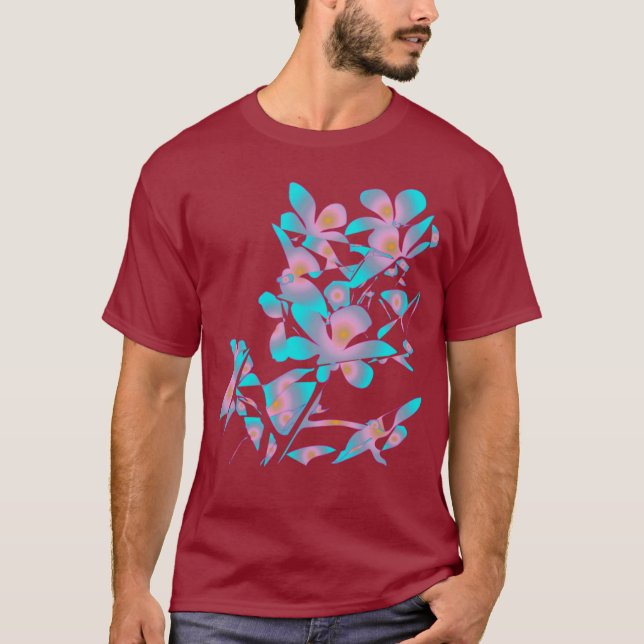 Orchid Flower T-Shirt (Front)