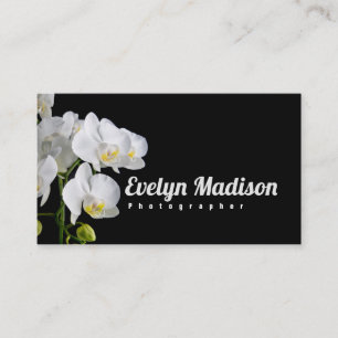 Orchid - Flower yu6777 Business Card