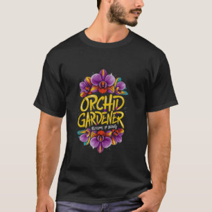 Orchid Flowers Beauty Gardener Graphic T-Shirt