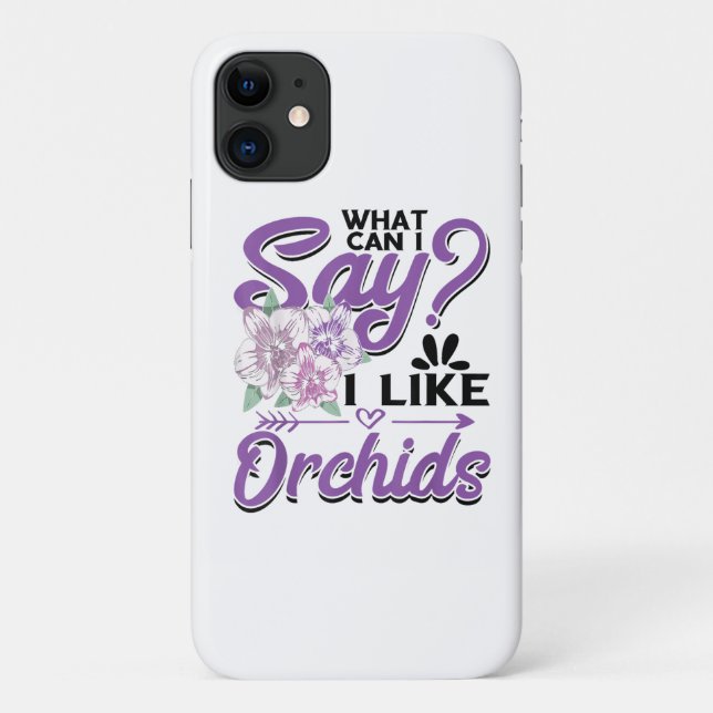 Orchid Gardening Case-Mate iPhone Case (Back)