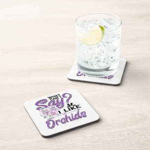 Orchid Gardening Coaster