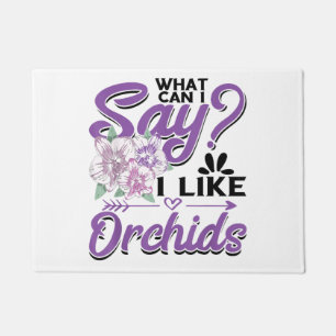 Orchid Gardening Doormat