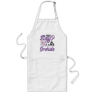 Orchid Gardening Long Apron