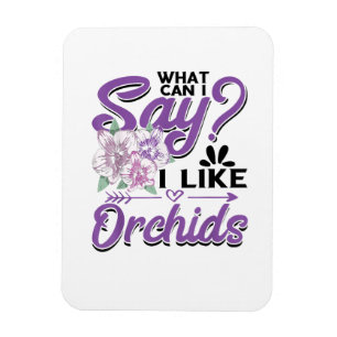 Orchid Gardening Magnet