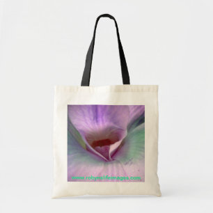 Orchid Grocery Tote Bag