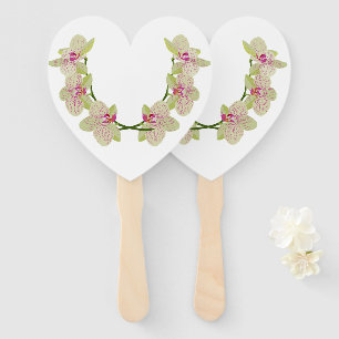 Orchid Hand Fan
