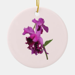 Orchid Harold Carls Ceramic Tree Decoration