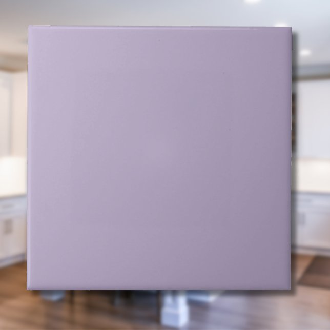 Orchid Haze Solid Colour | Classic Elegant Ceramic Tile (Creator Uploaded)