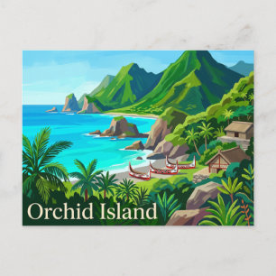 Orchid Island Taiwan Postcard