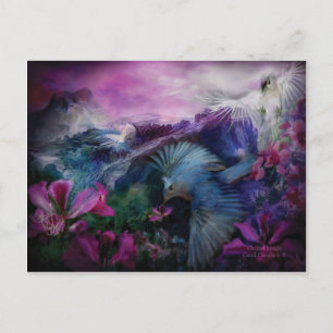 Orchid Jungle Art Postcard