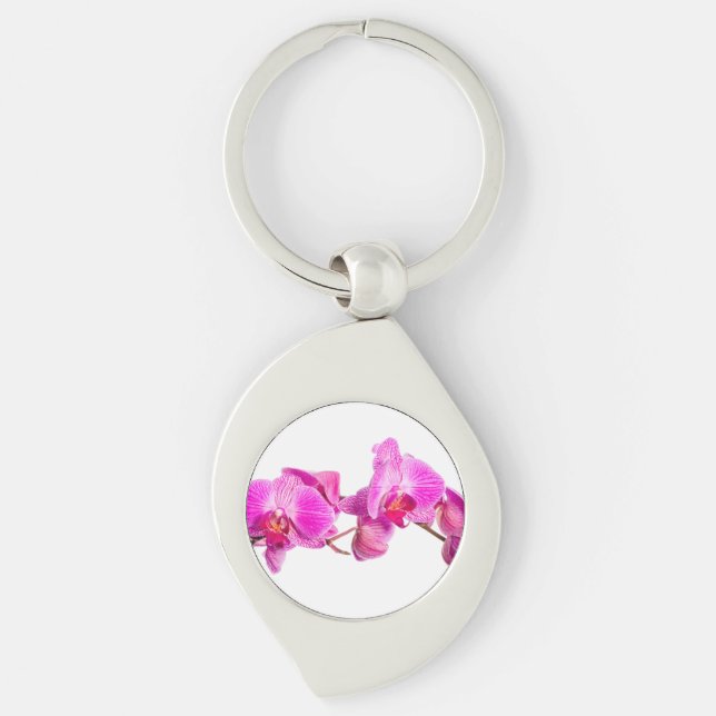Orchid Key Ring (Front)