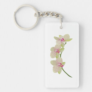 Orchid Key Ring