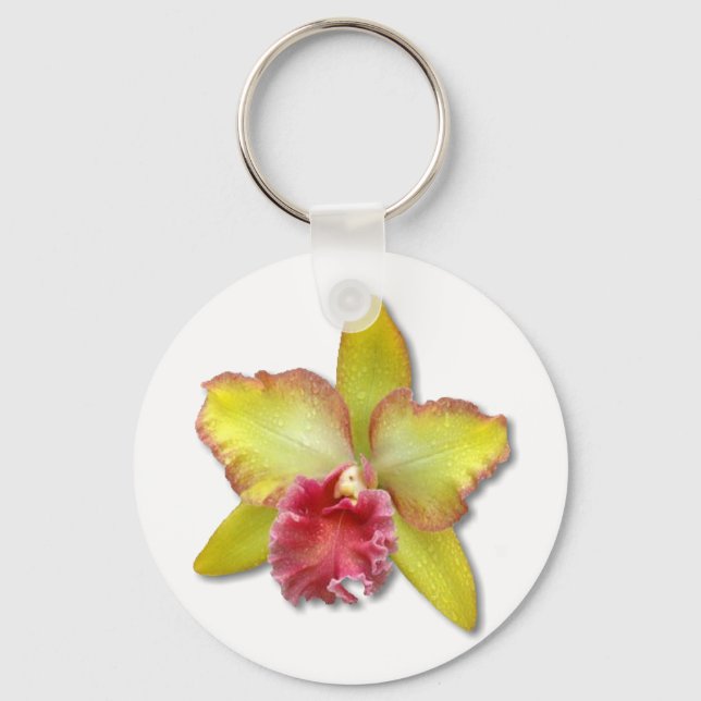 Orchid Key Ring (Front)