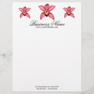 Orchid Letterhead