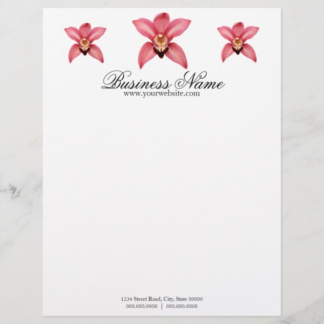 Orchid Letterhead (Front)