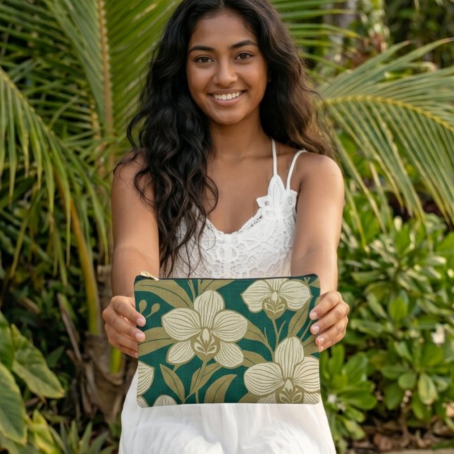 orchid lux accessory pouch (orchid elegance)