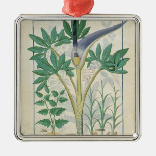 Orchid Metal Tree Decoration