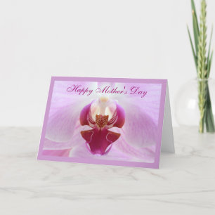 Orchid Mother's Day Card