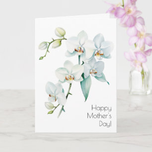 Orchid Mother's Day Card