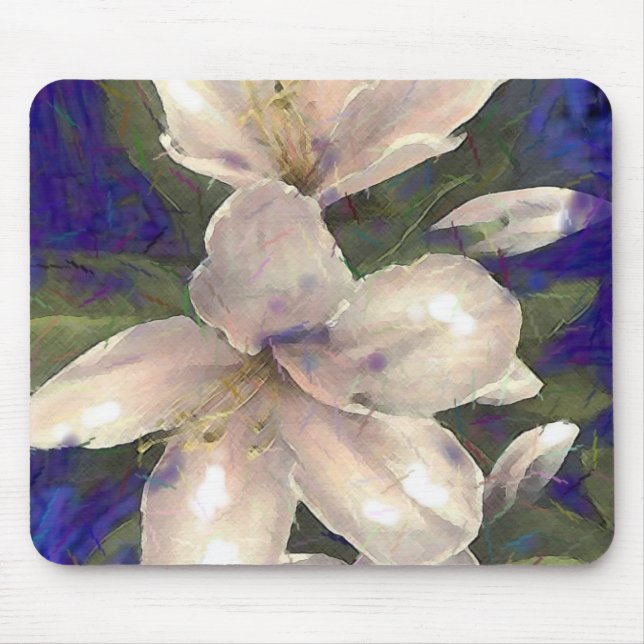 Orchid Mouse Pad (Front)