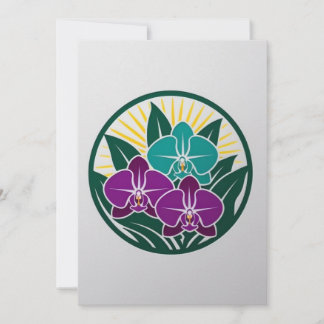 Orchid Nights at New York Botanical Garden   Invitation