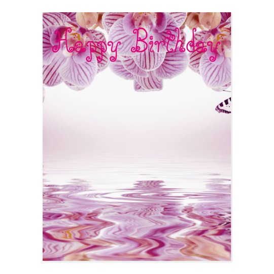 Orchid Postcard
