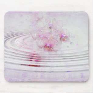 Orchid Ripples Mouse Pad