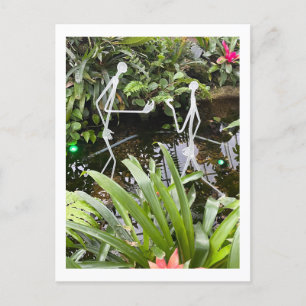 Orchid Room Stick Figures 2 Phipps Conservatory Postcard