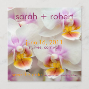 Orchid • Save the Date Announcement