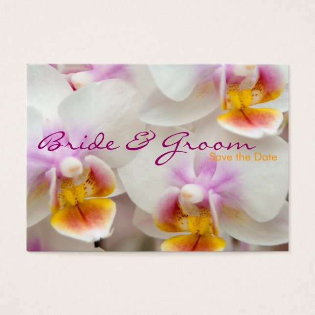 Orchid • Save the Date Mini Card (Front)