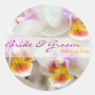Orchid • Save the Date Sticker