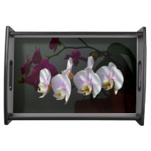 Orchid serving tray
