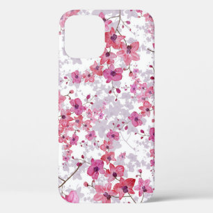 Orchid: singular red beauty. iPhone 12 case