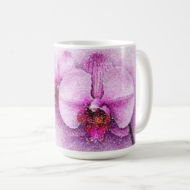 Orchid Sky Serenade Coffee Mug (Front Right)
