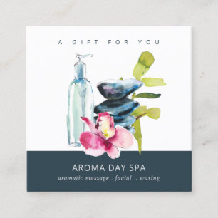 ORCHID STONE SPA MASSAGE THERAPY GIFT CERTIFICATE