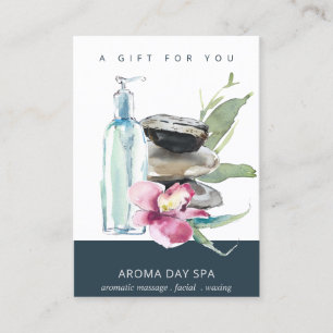 ORCHID STONE SPA MASSAGE THERAPY GIFT CERTIFICATE