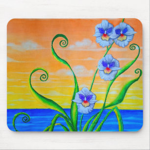 Orchid Sunset Mouse Pad