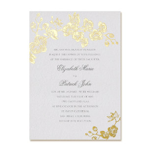 Orchid Vows Ivory Formal Classic Heirloom Wedding