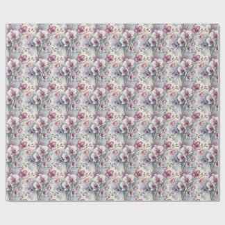 Orchid Watercolor Wrapping Paper
